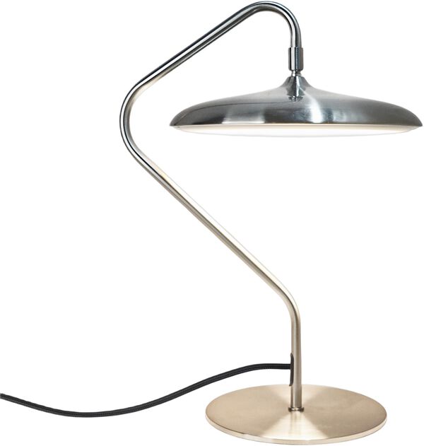 ARTIST TABLE LED STAINLESS STEEL