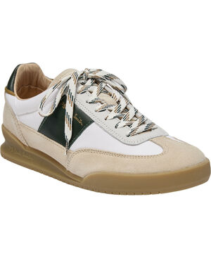 MENS SHOE DOVER WHITE GREEN TAB