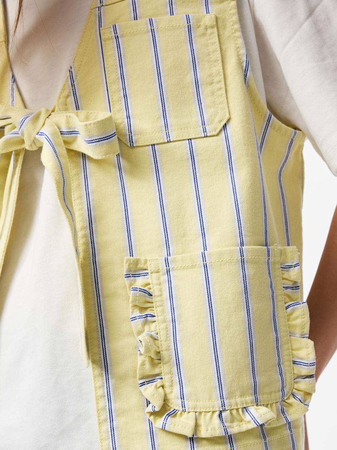 Pcbillo Tie Denim Vest