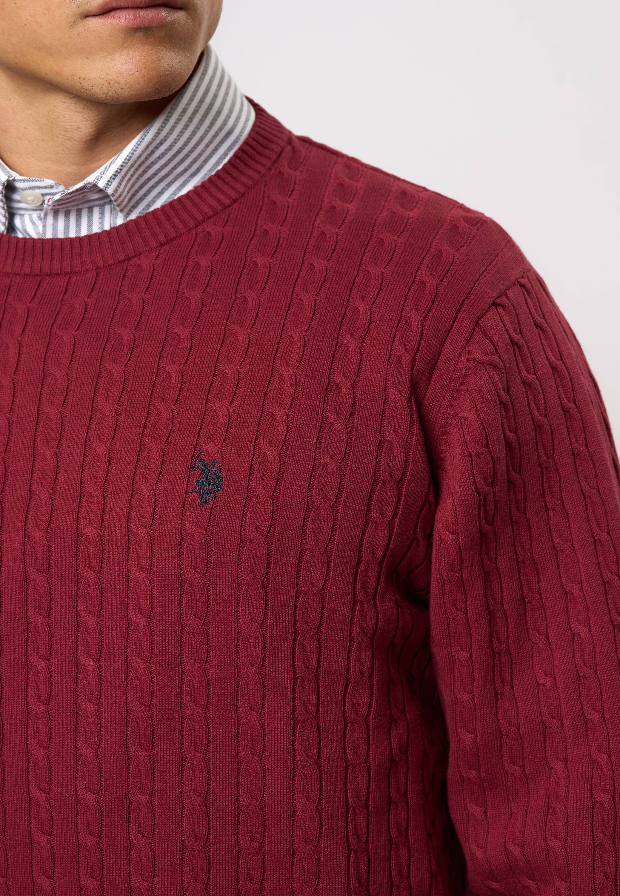 MADS REG COT USPA M KNIT