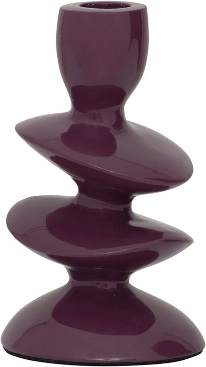 Urban Nature Culture candle holder Tove, prune