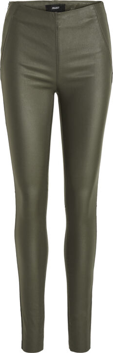 OBJBELLE MW COATED LEGGINGS NOOS