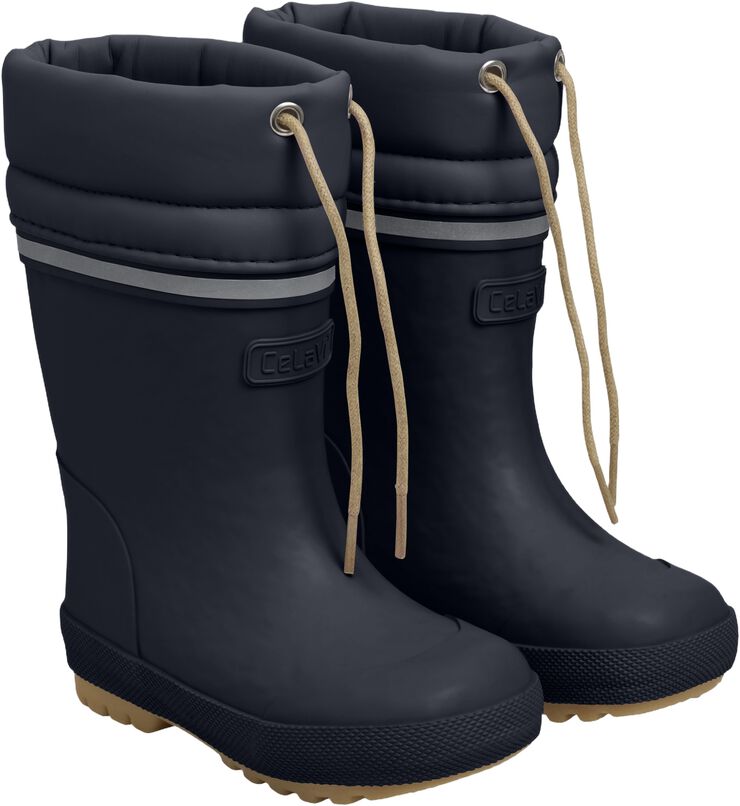 Thermal wellies w. wool lining