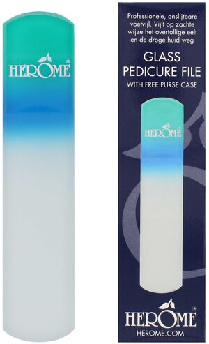 Pedicure glasfil