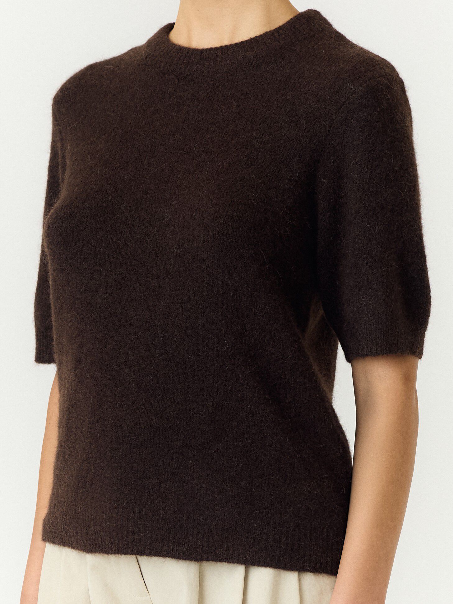 Yasjohi Ss Wool Blend Pullover S. Noos