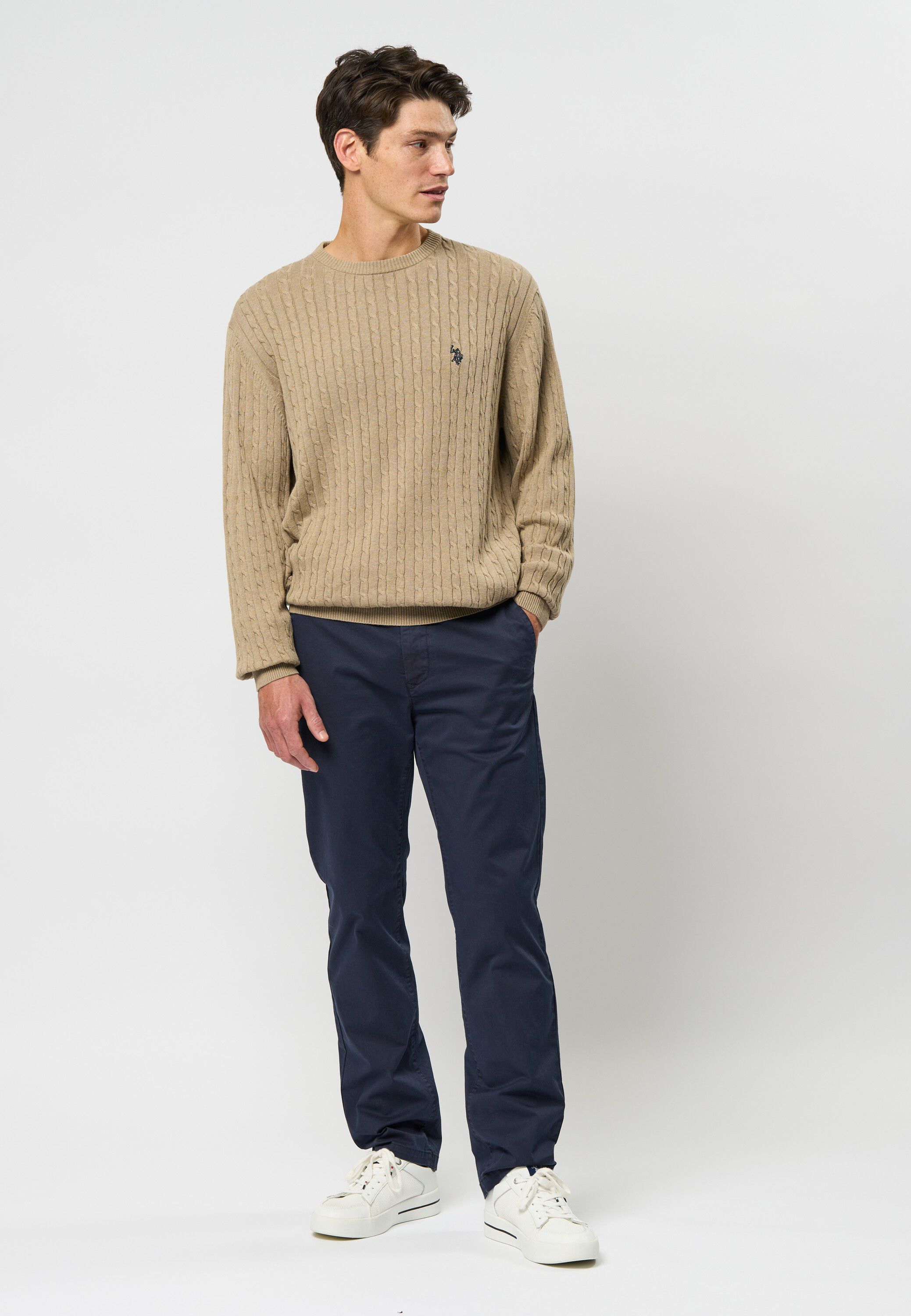 MADS REG COT USPA M KNIT