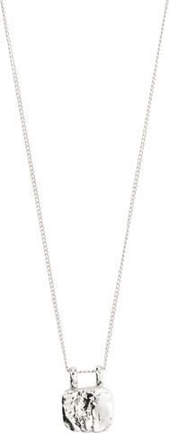 BLOOM recycled coin necklace silver-plated