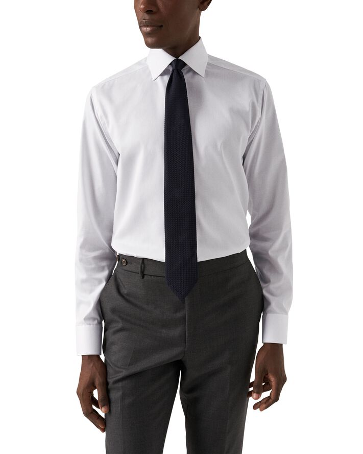 Slim Fit Light Blue Signature Twill Shirt