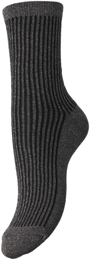 PCSEBBY GLITTER LONG STRIPE SOCK NO