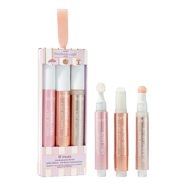 Lil' Treats Maracuja Juicy Lip Trio - Sminkset för läpparna