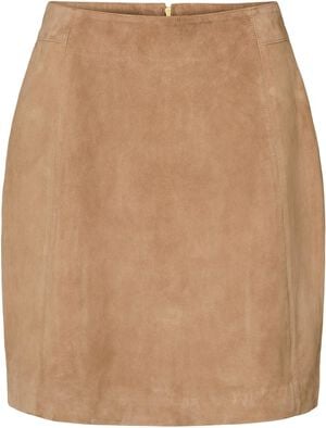 1014PBOLima suede skirt