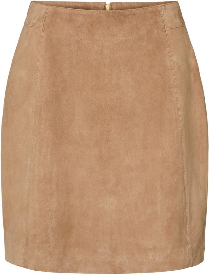 1014PBOLima suede skirt