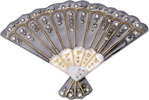 Ili Brooch Black