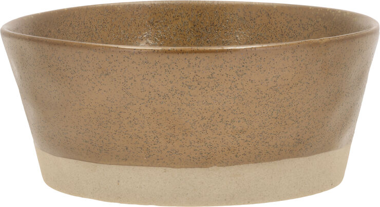 Serveringsskål Evig 19 x 8,5 cm Amber Porslin