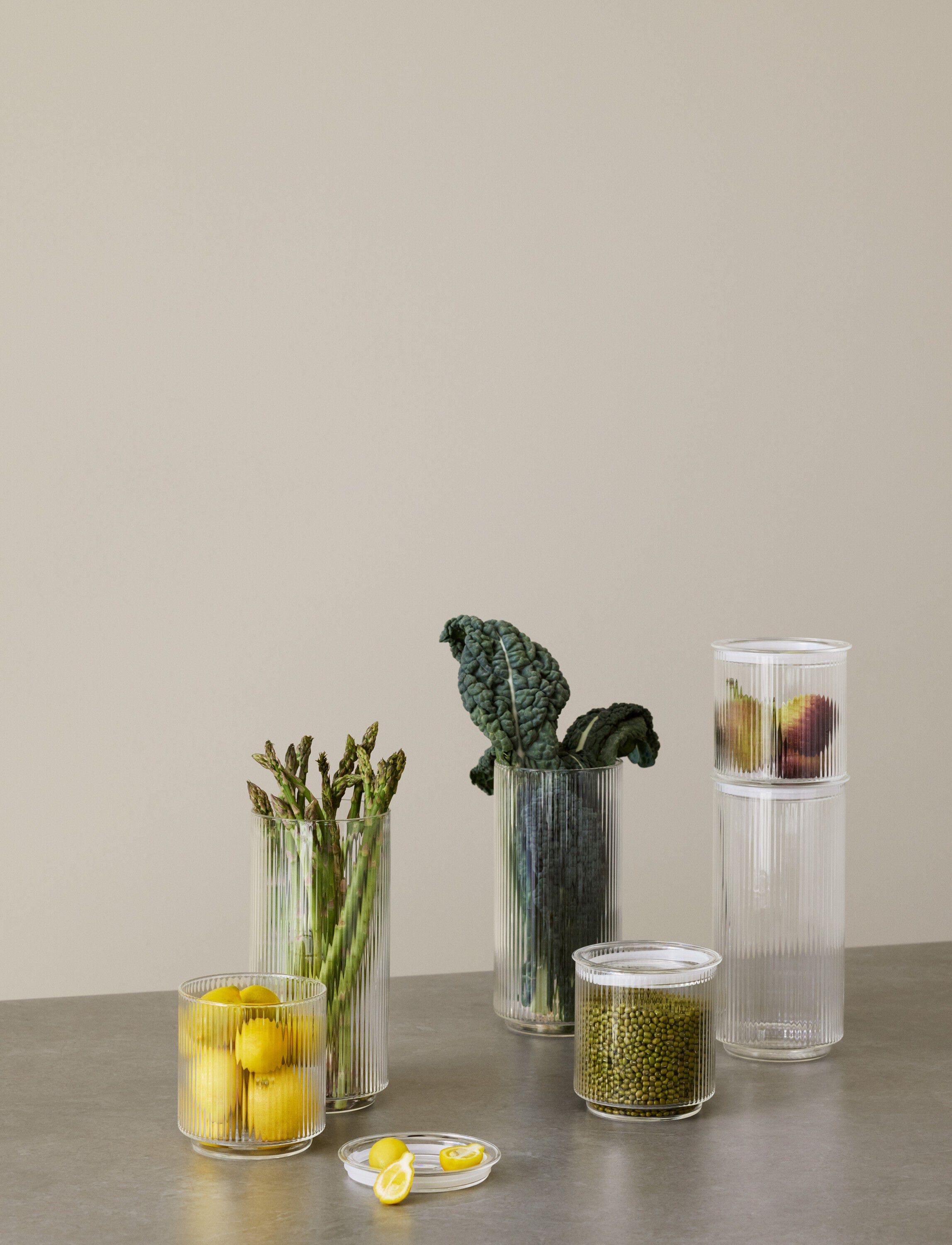 Pilastro kaffebeh&aring;llare/f&ouml;rvaringsburk 0.6 l. clear