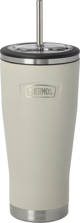 Termosmugg med sugrör 0,7 liter Sand