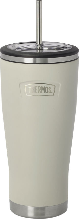Termosmugg med sugrör 0,7 liter Sand