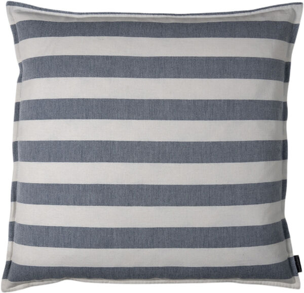 Pude m/fyld strib 60x60 bomuld