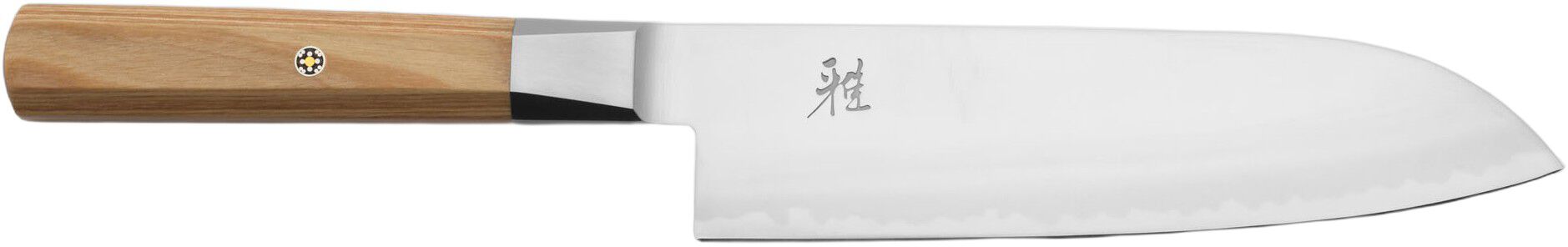 Koya Santoku Japansk kockkniv 18 cm, Beige, Fin egg