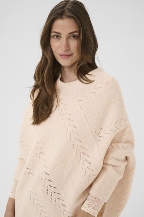CRHoliday Knit Poncho