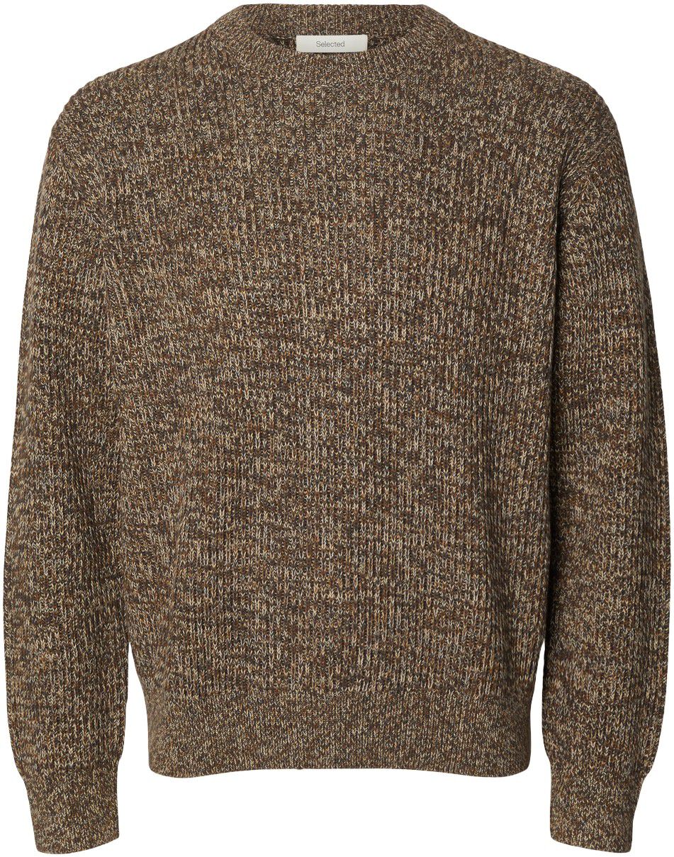 Slmtilum Ls Knit Rlx Crew Neck Noos