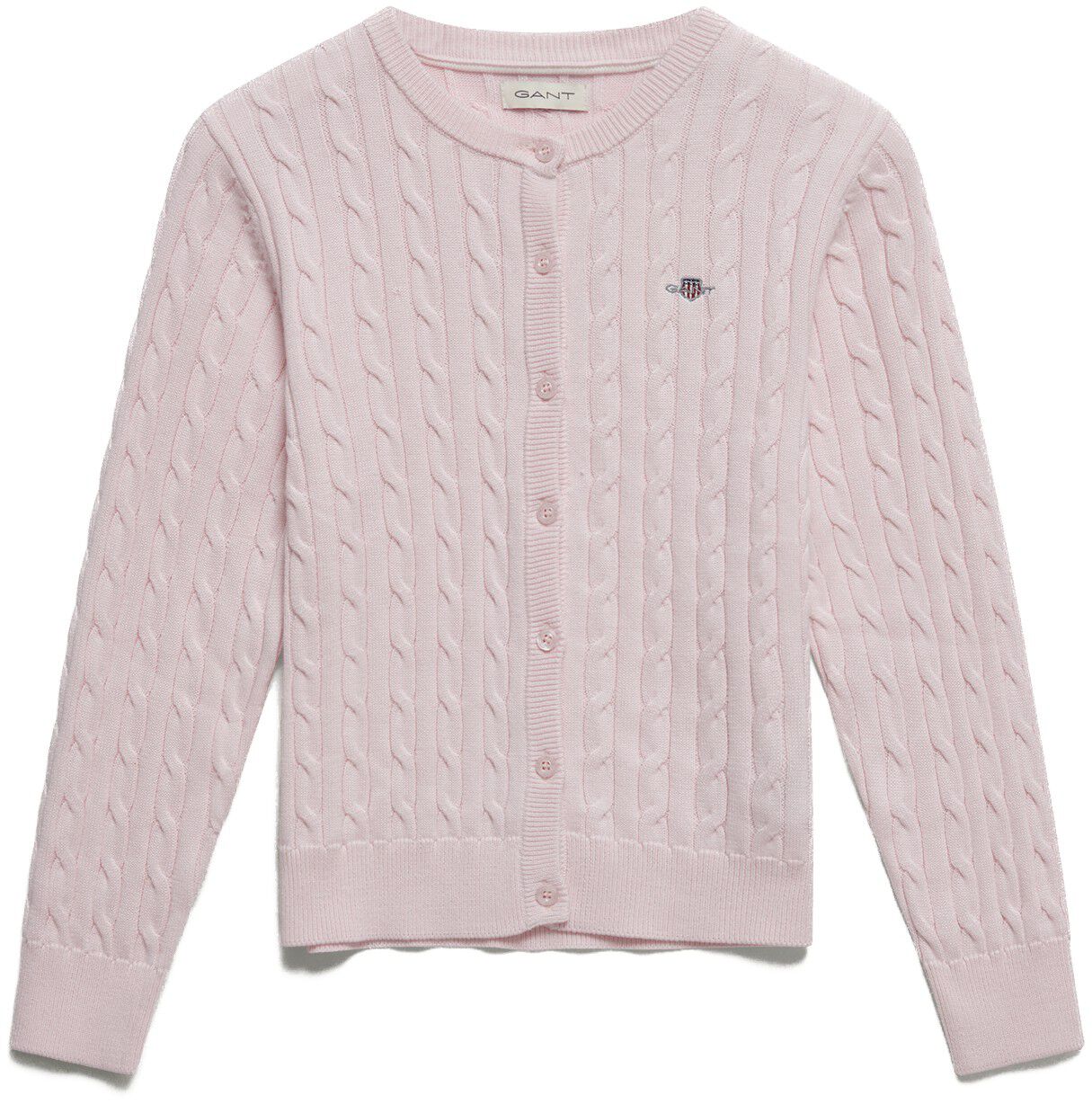 Shield Cable Knit Cardigan