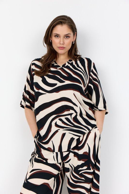 WA-SALMA 1 Bluse Sort