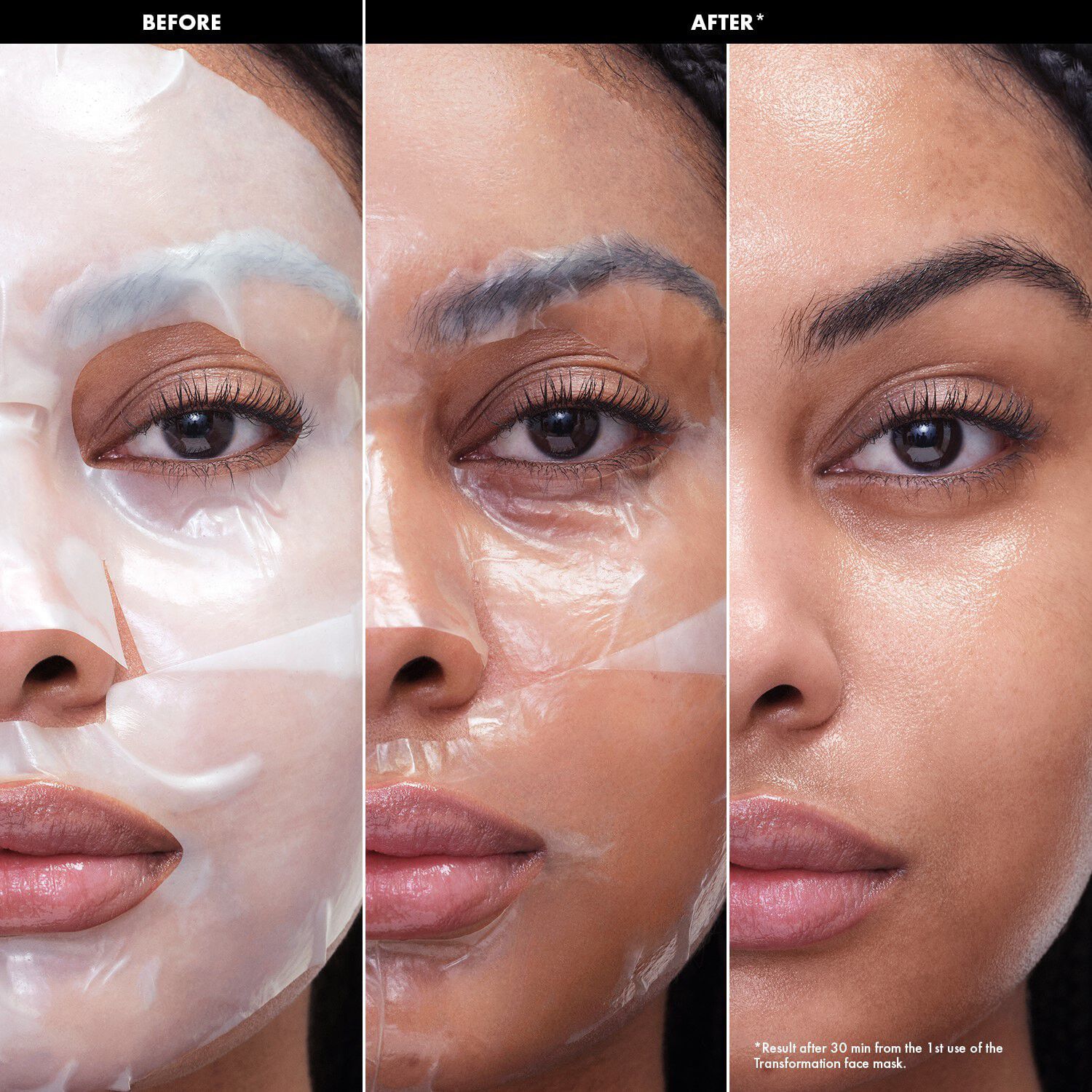 Transforming Masks - Hydrogelmasker f&ouml;r ansikte - C-vitamin eller pept