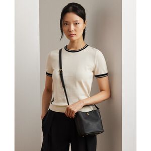 CROSSHATCH LEATHER-REESE SM BKT-BUB