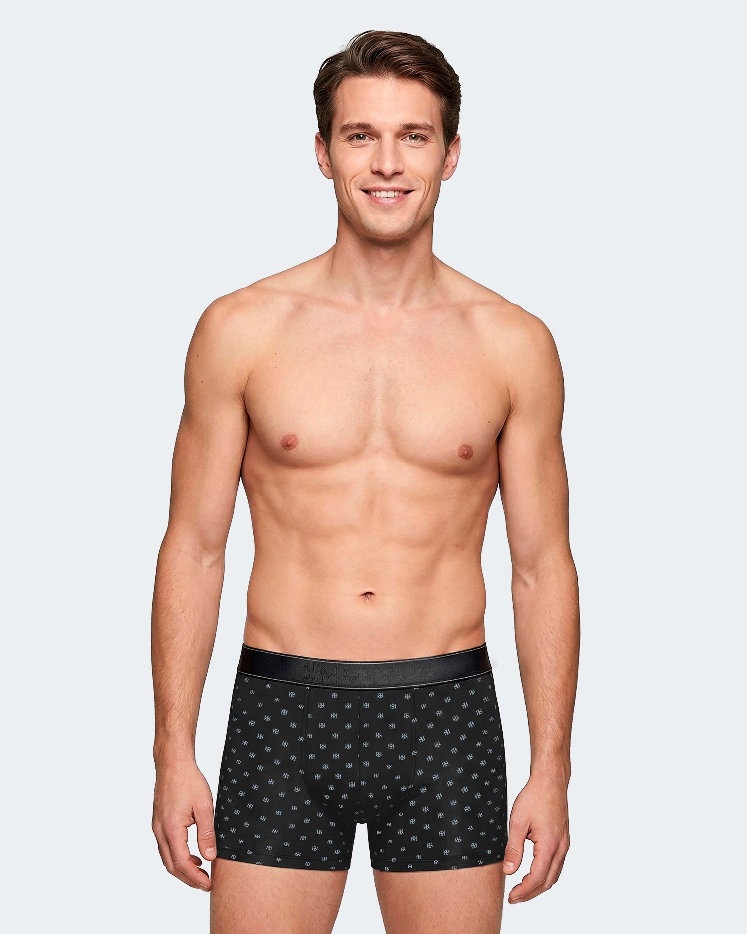 Pack of 3 men's boxers in Cotton