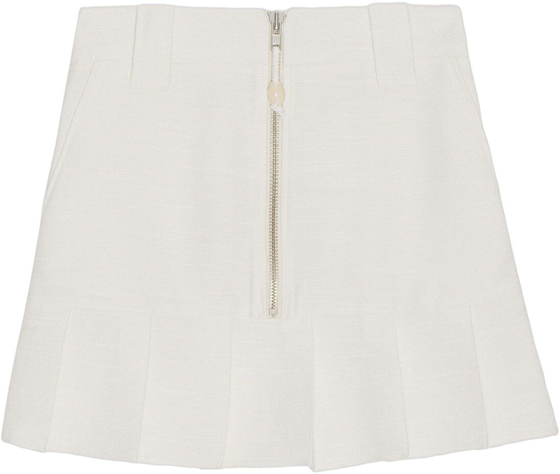 Slub Linen Mini Skirt