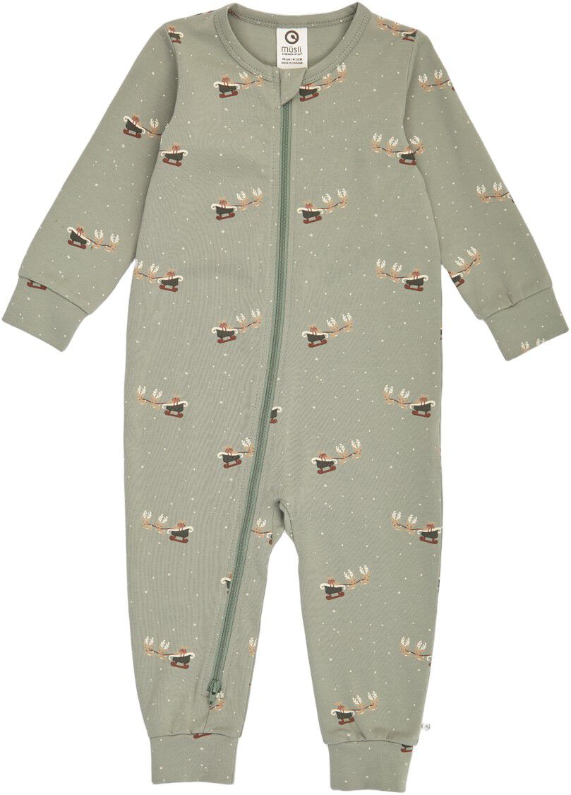 Christmas zip bodysuit