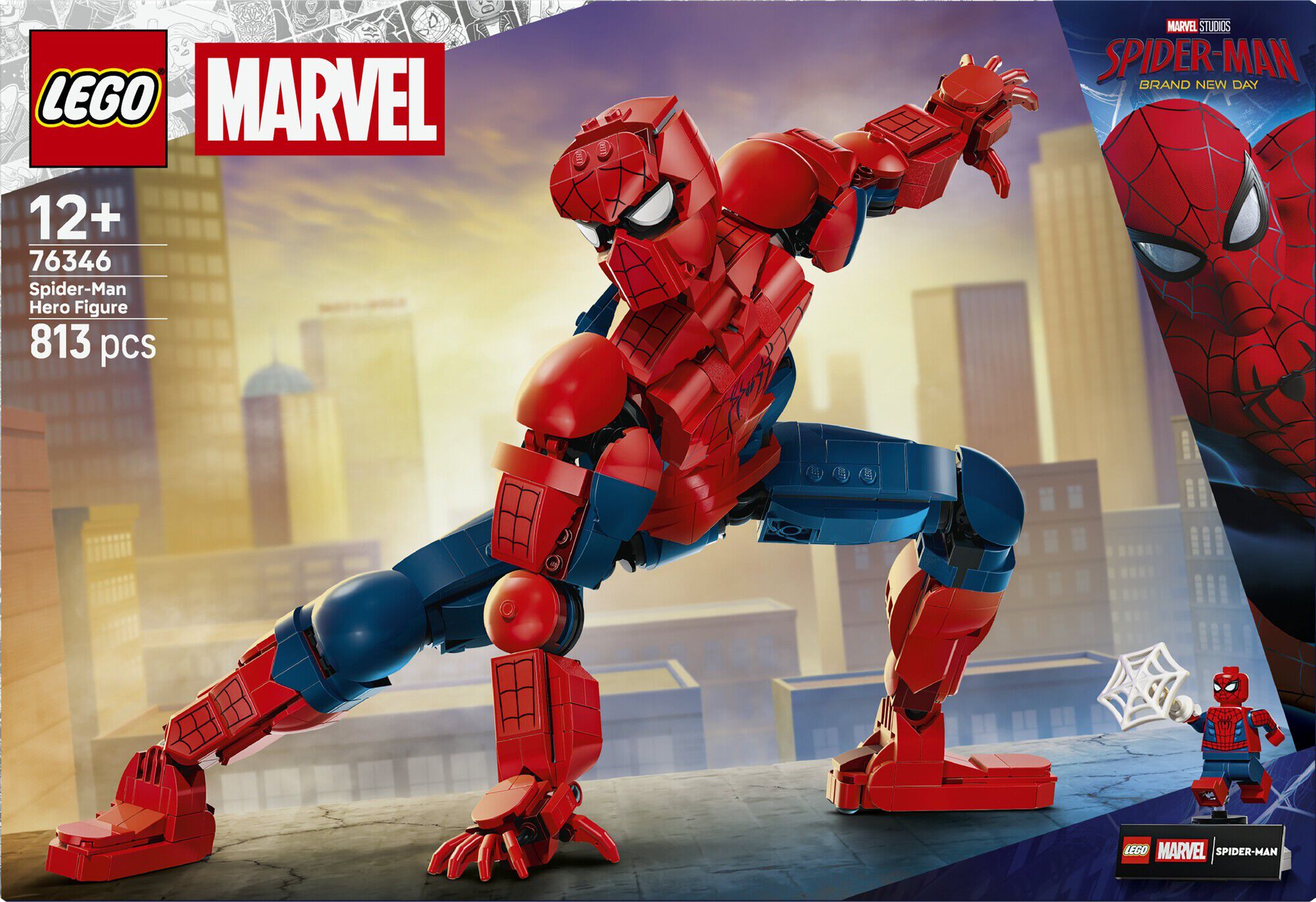 Spider-Man-heltefigur 76346