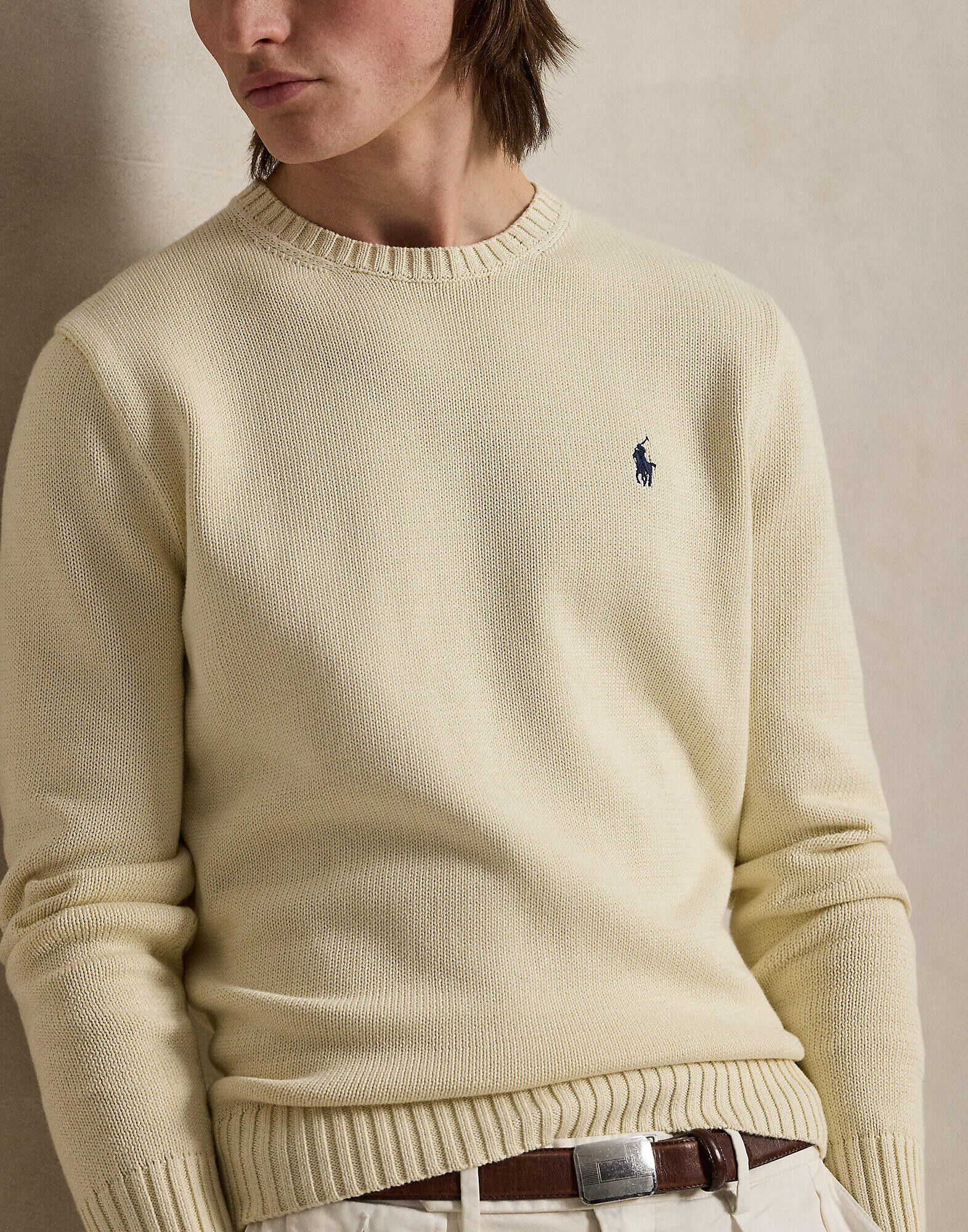 Cotton Crewneck Sweater