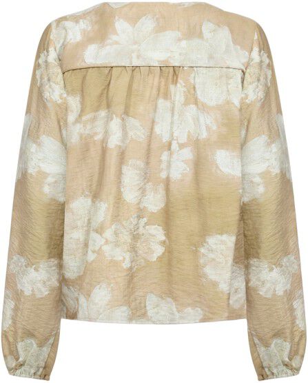 LR-NIKKI 1 Skjorte M&oslash;rk sand