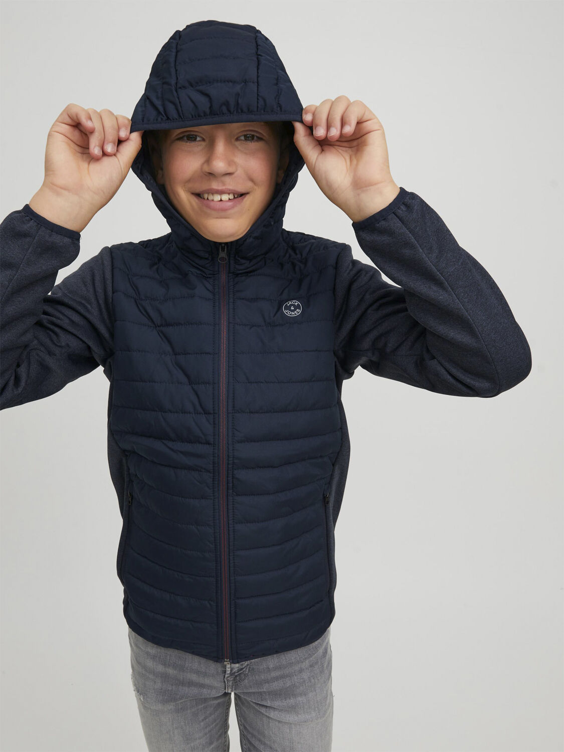 JJEMULTI QUILTED JACKET NOOS JNR