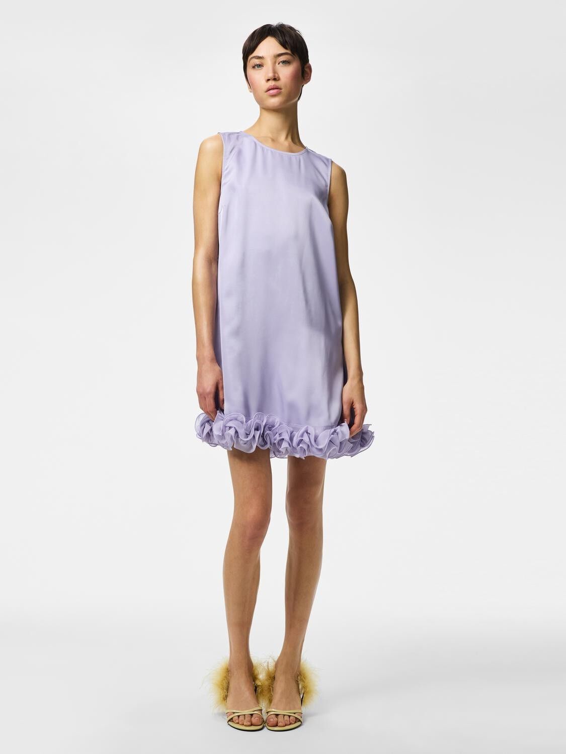 Pcbeja Sl Short Dress Wvn D2D Pp