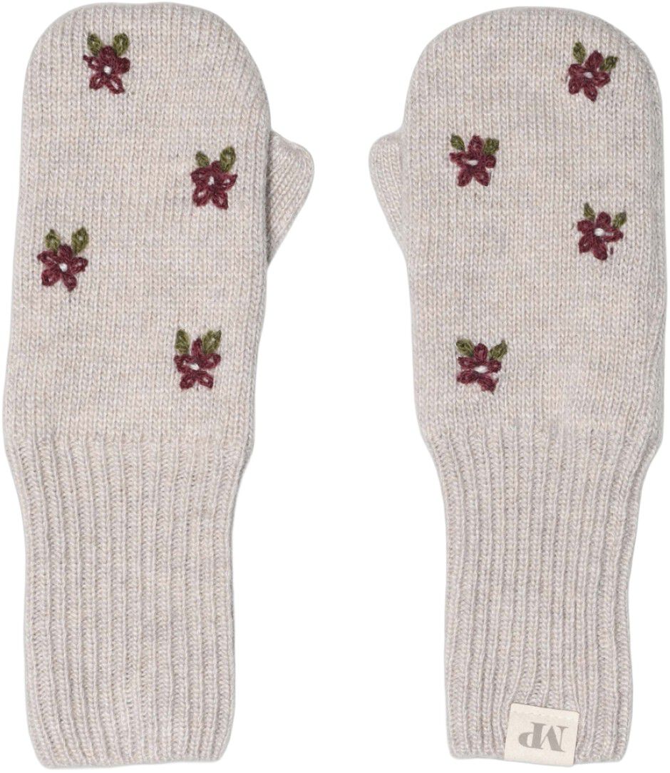 Helsinki floral mittens