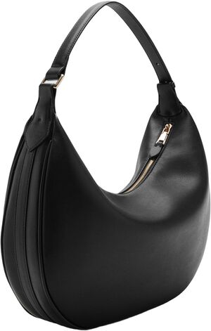 Oval shoulder bag