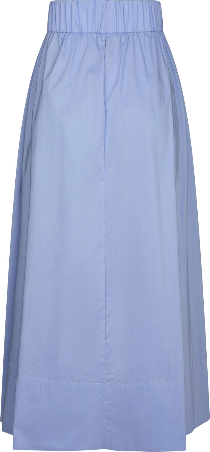 Yara Long Poplin Skirt