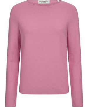 Pullover, longsleeve, boat neck