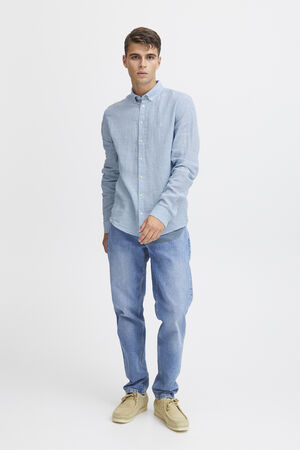 CFANTON 0053 BD LS linen mix shirt