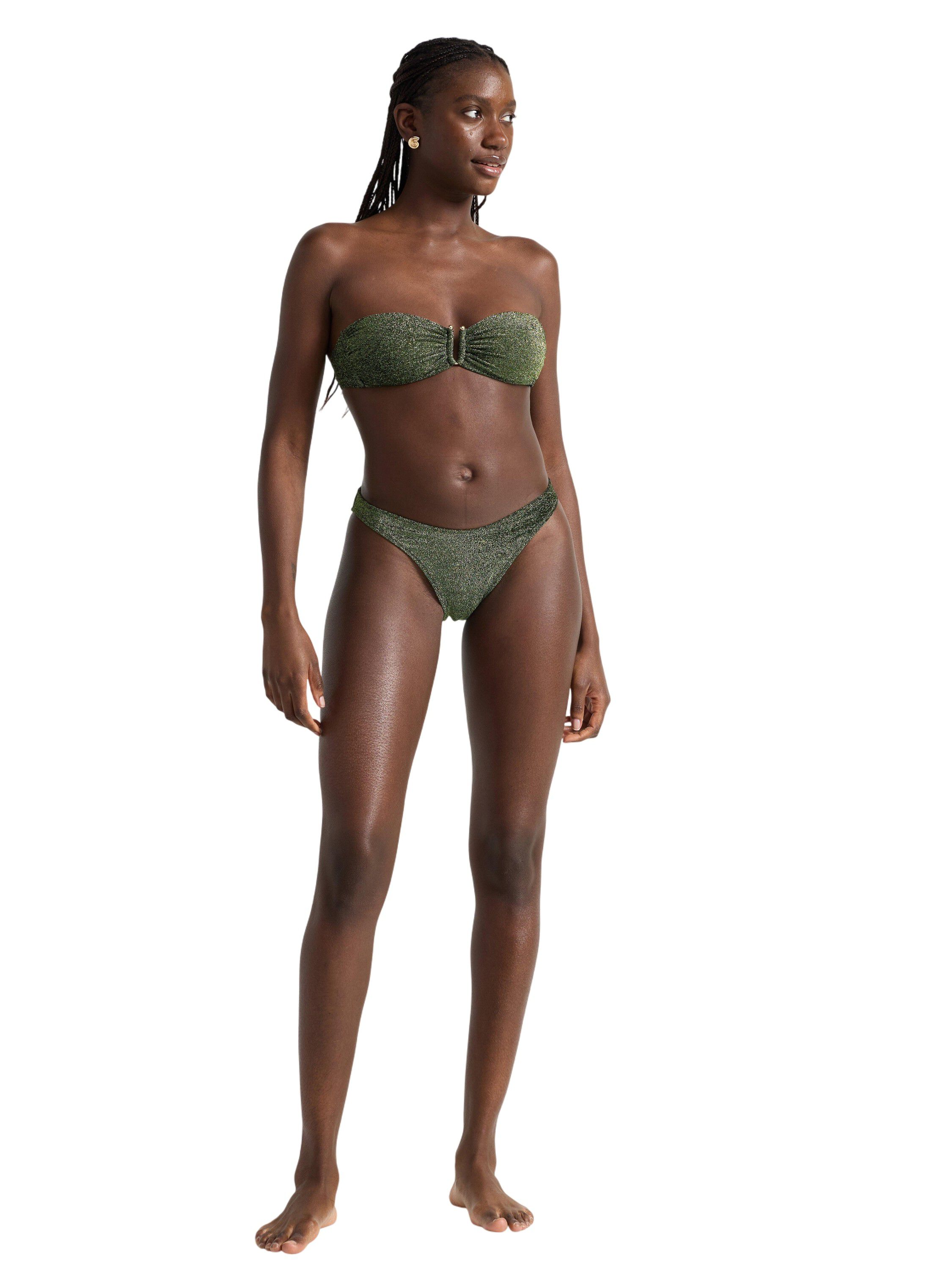 Brazilian bikiniunderdel med lurex