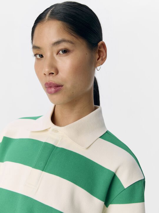 OBJMILLIE S/S LO BOXY POLO E SP 25