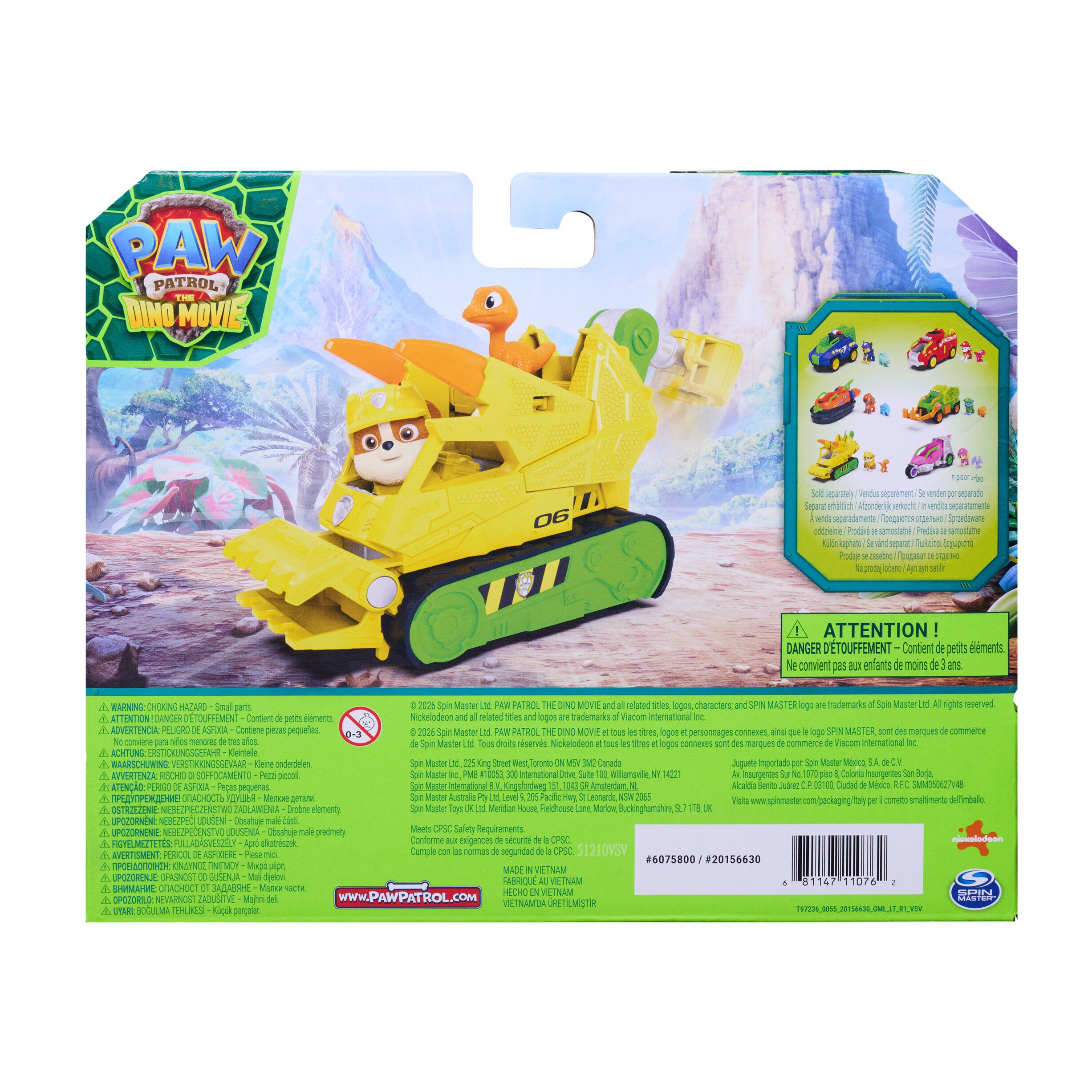Paw P Movie 3 Dino Rubble