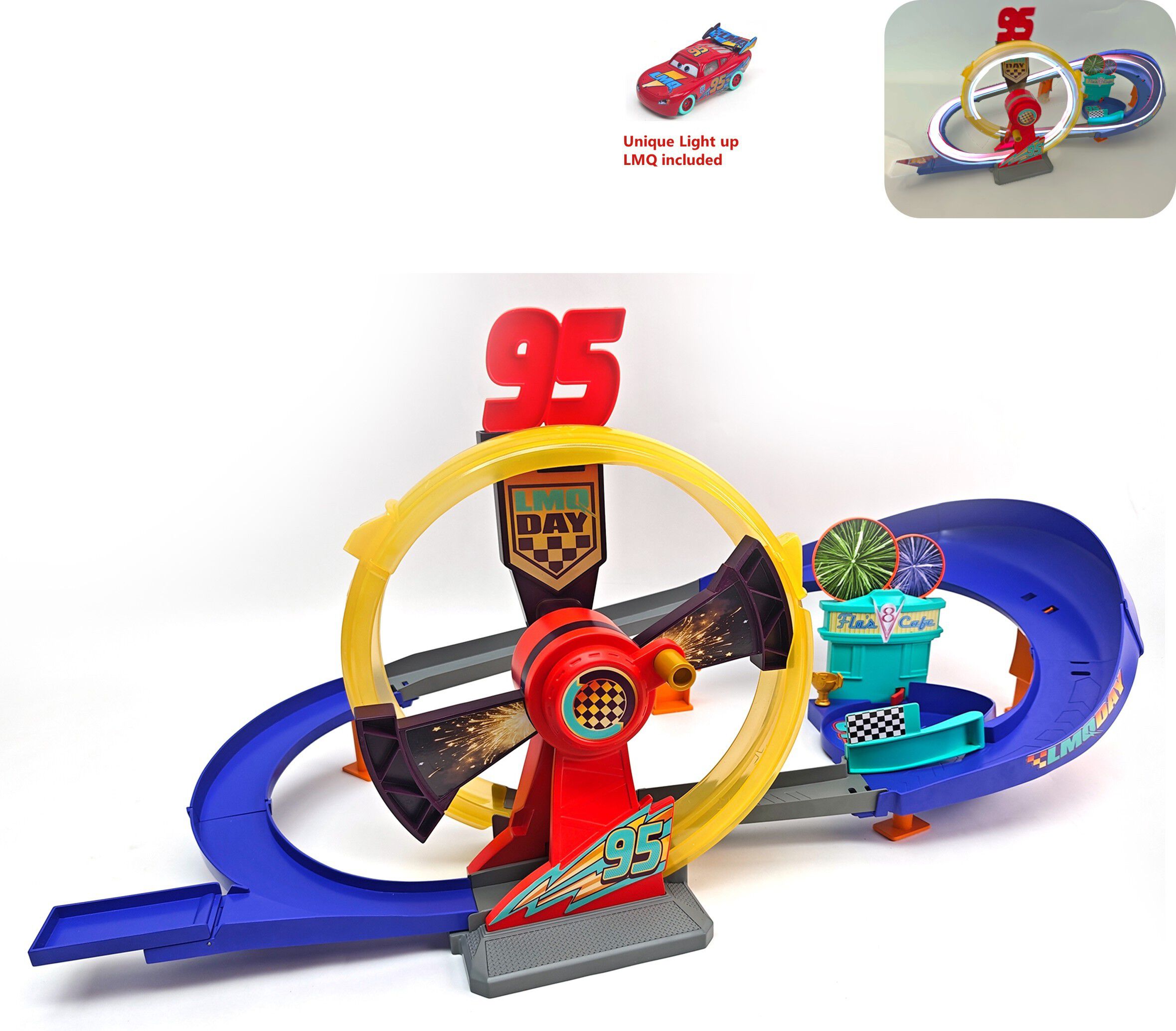 Pixar Cars McQueen Day Le