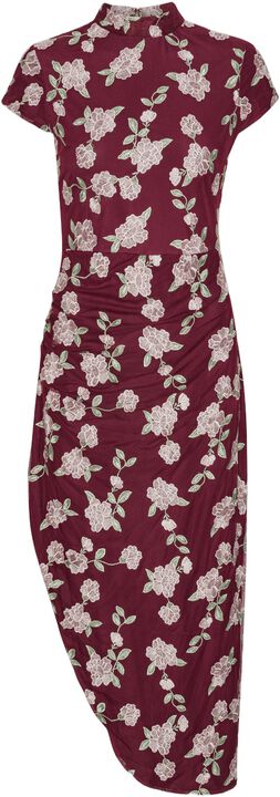 MESH ASYMMETRIC DRESS