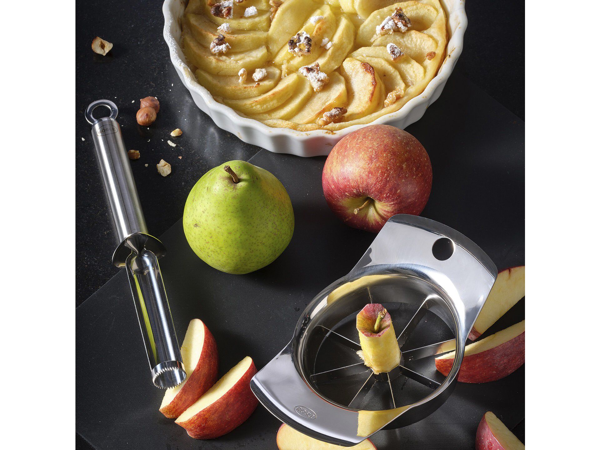 &Auml;ppeldelare 9,2 x 15,8 cm St&aring;l