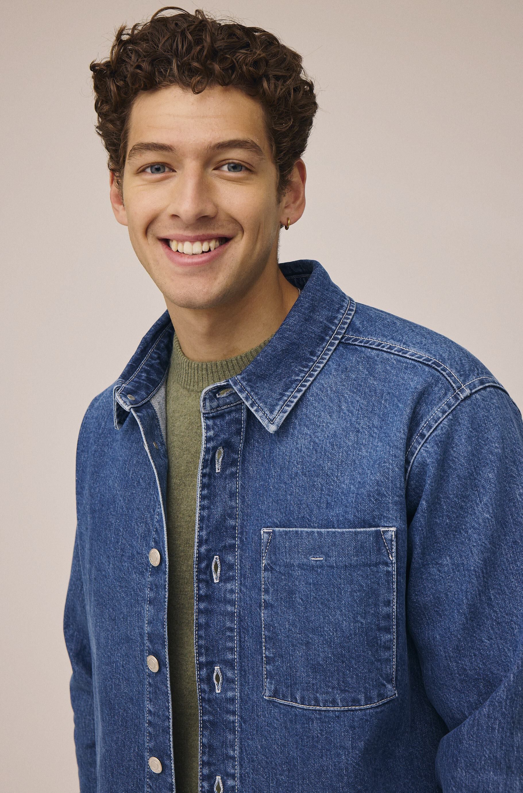 Domenic 5 denim shirt - GOTS