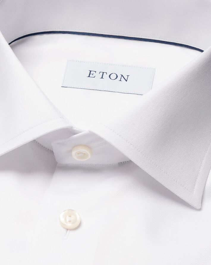 Slim Fit Light Blue Signature Twill Shirt